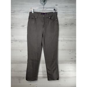 Gloria Vanderbilt Pants Womens 8 Amanda High Rise Stretch Pockets New